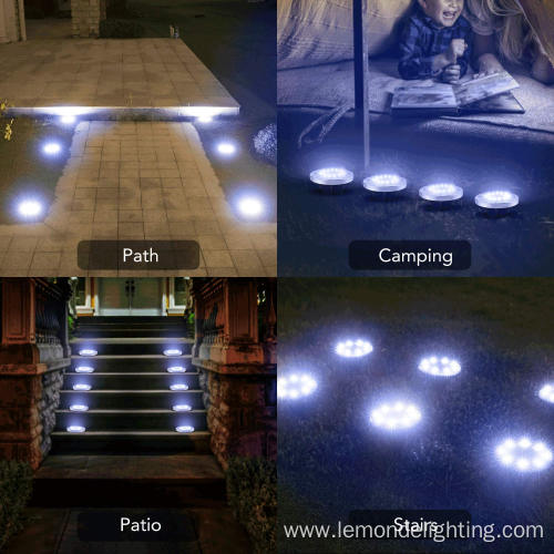 16 LED In-ground Solar Patio Light